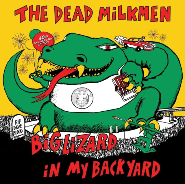 DEAD MILKMEN-BIG LIZARD IN MY BACKYARD (40TH ANNIVERSARY/2LP/1-GREEN & 1-YELLOW VINYL LP
