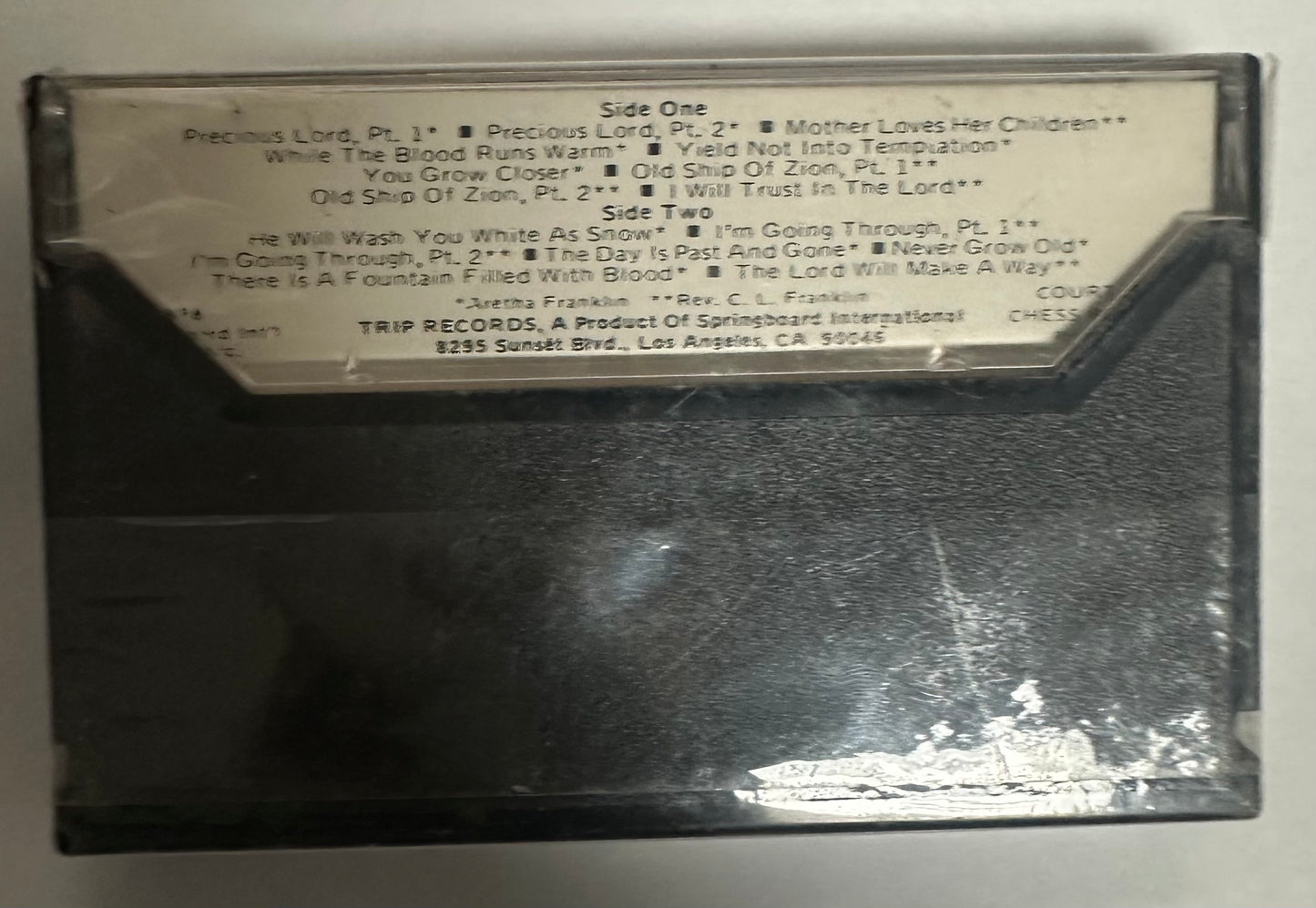 Aretha Franklin Featuring Rev. C.L. Franklin* – 16 Gospel Greats Cassette