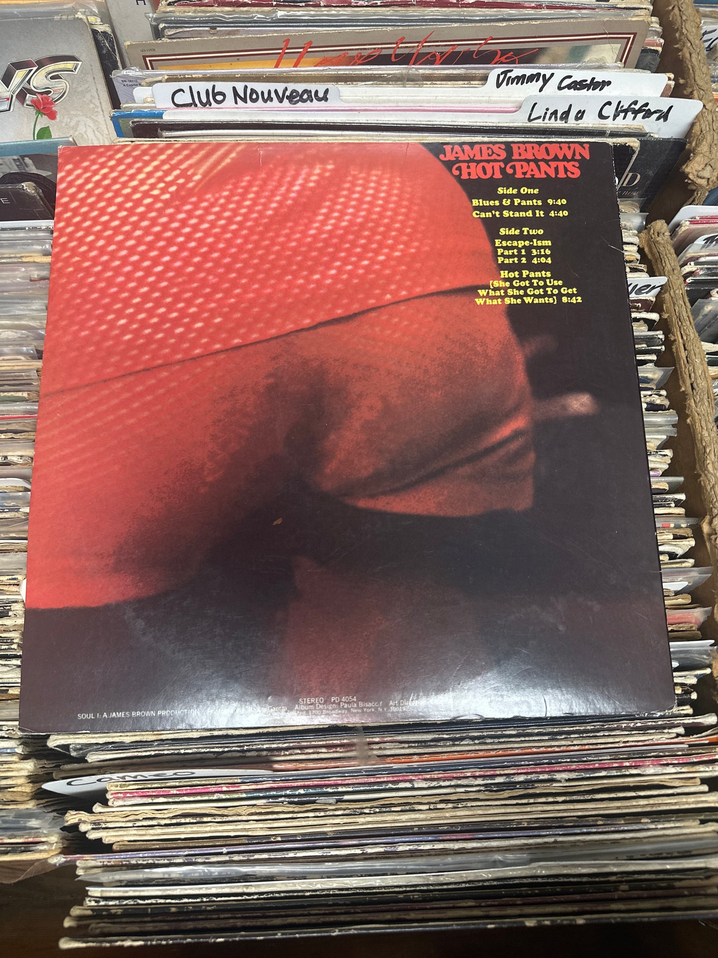 James Brown – Hot Pants Vinl LP PD 4054 VG+/VG+