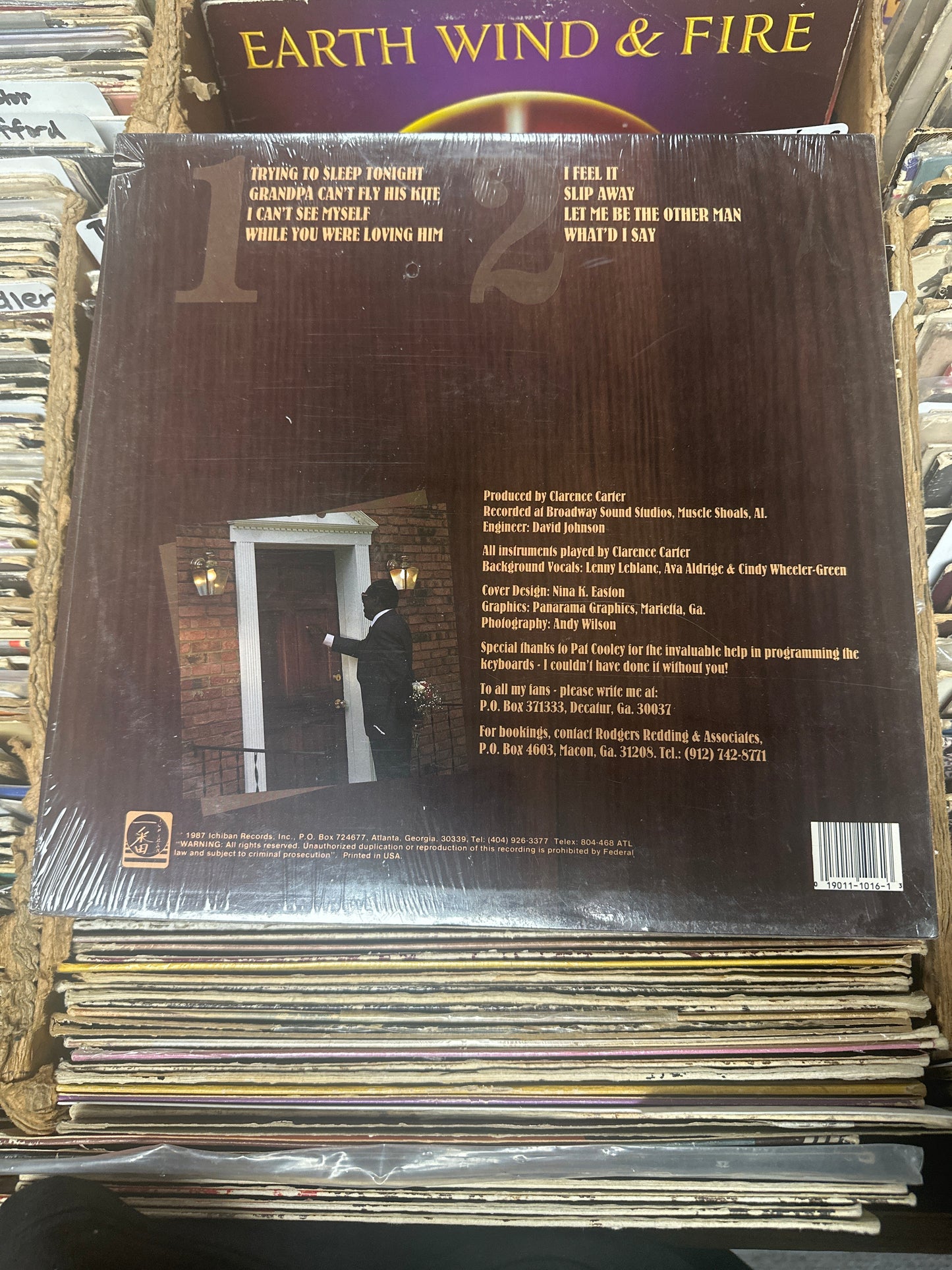 Clarence Carter – Hooked On Love Vinyl LP ICH-1016