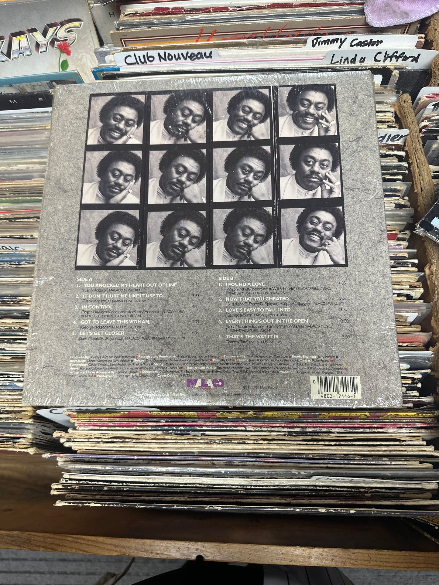 Johnnie Taylor-In Control Vinyl Lp MAL 7446 VG+/VG+