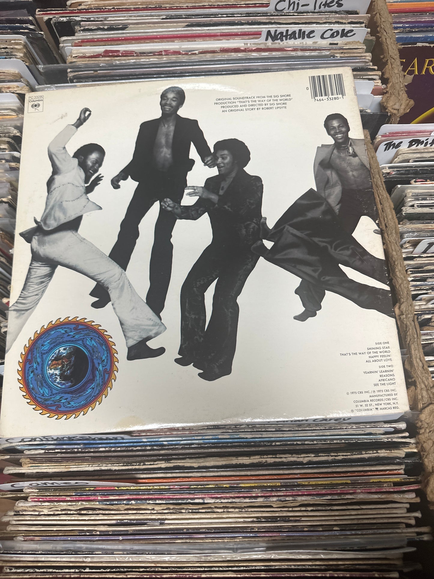 Earth, Wind & Fire – That's The Way Of The World Vinyl LP PC 33280 Vg+/vg+