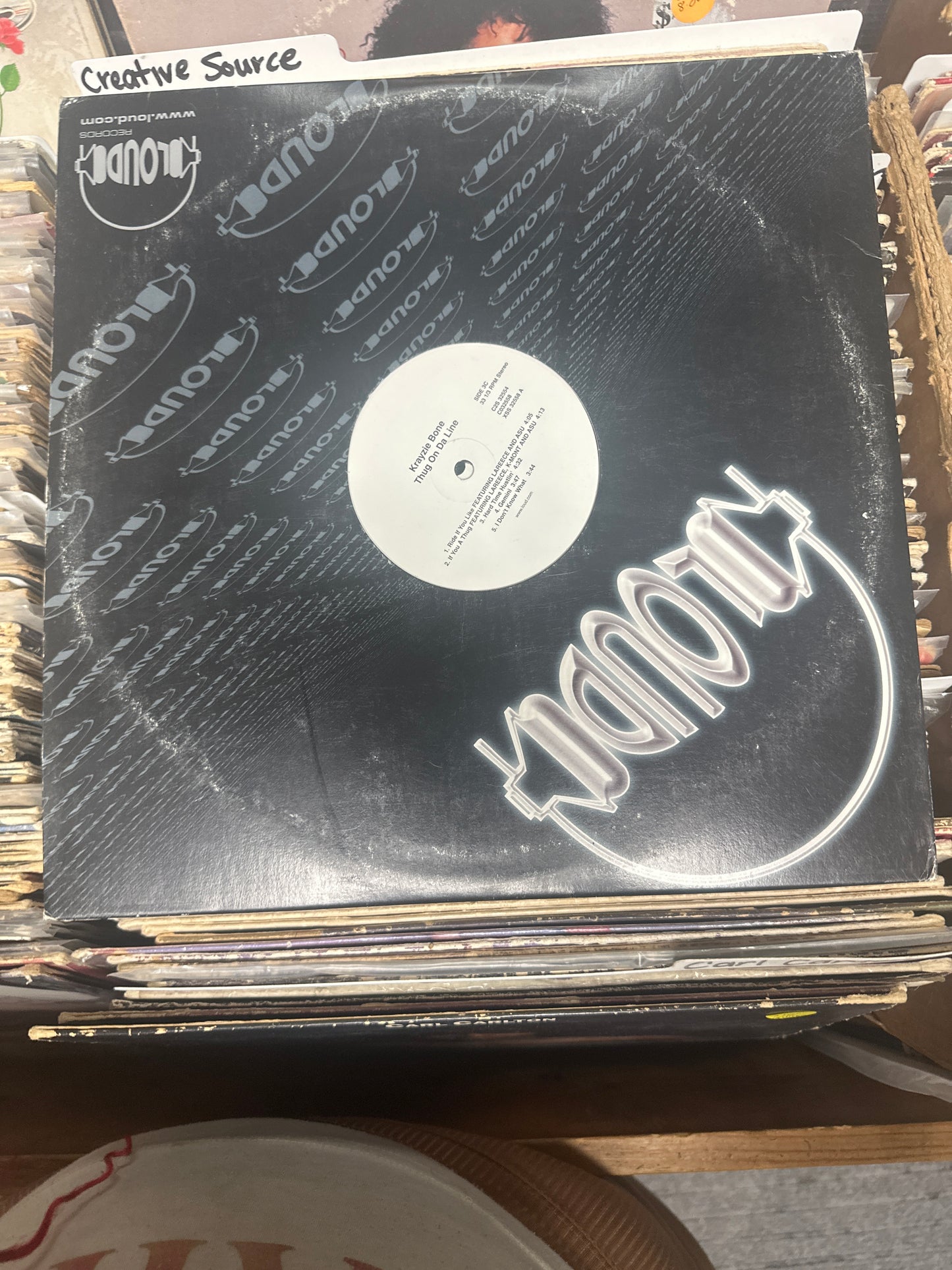 Krayzie Bone – Thug On Da Line 2x Vinyl Lp C2S 32554 VG/VG