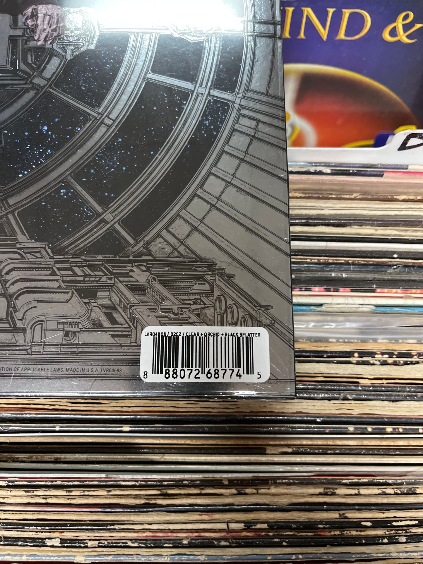 Ghost – Skeletá Clear W/ Orchid & Black Splatter Vinly Lp