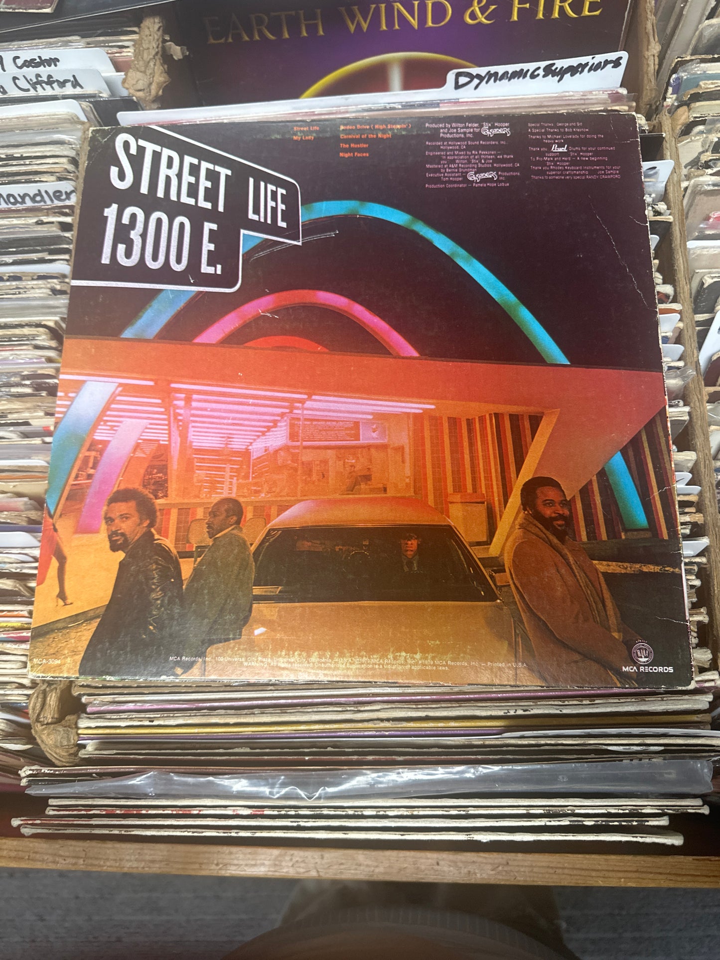 Crusaders – Street Life Vinyl LP MCA-3094 VG+/VG+