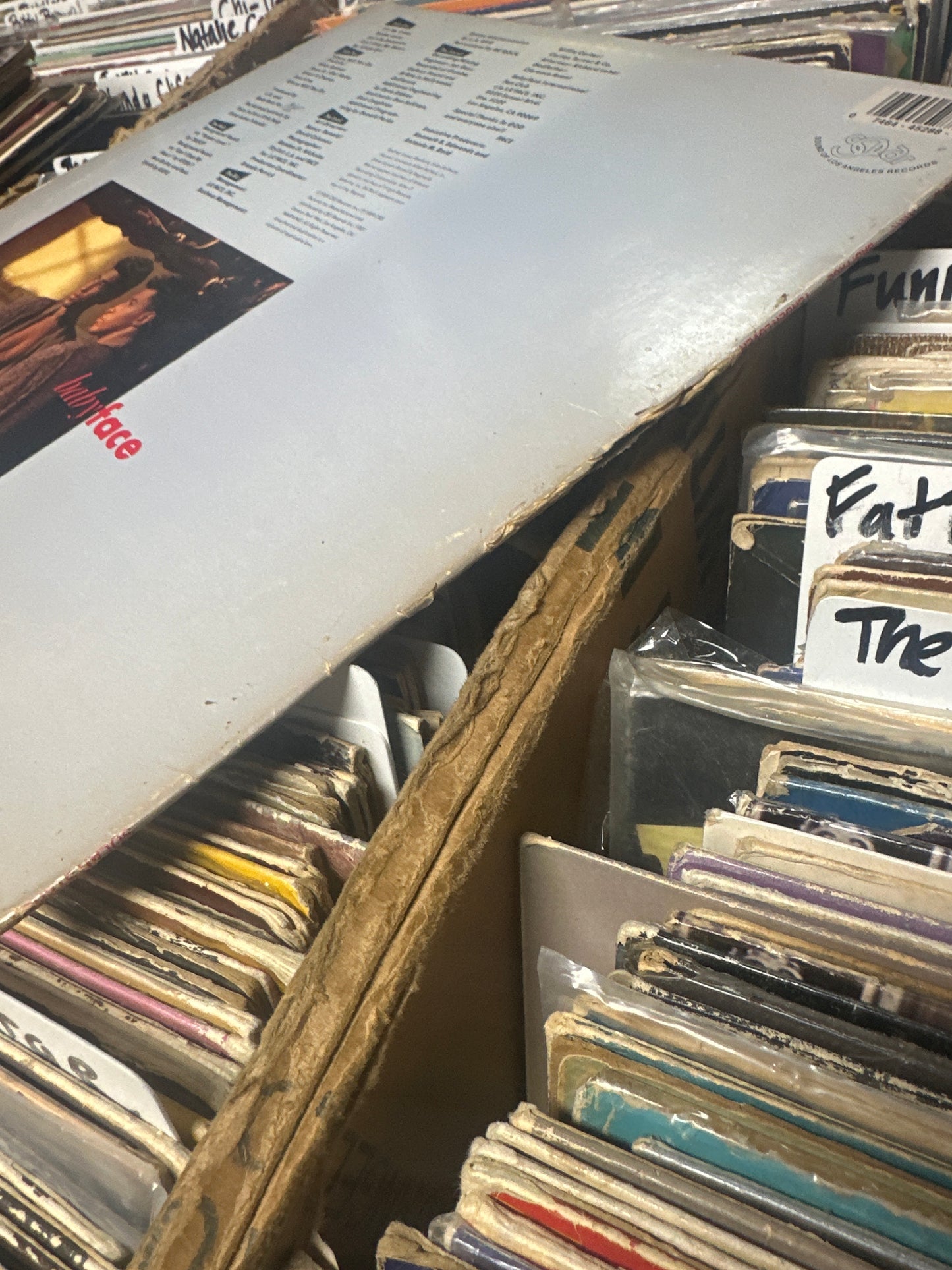 Babyface – Tender Lover Vinyl Lp FZ 45288 Vg/Vg