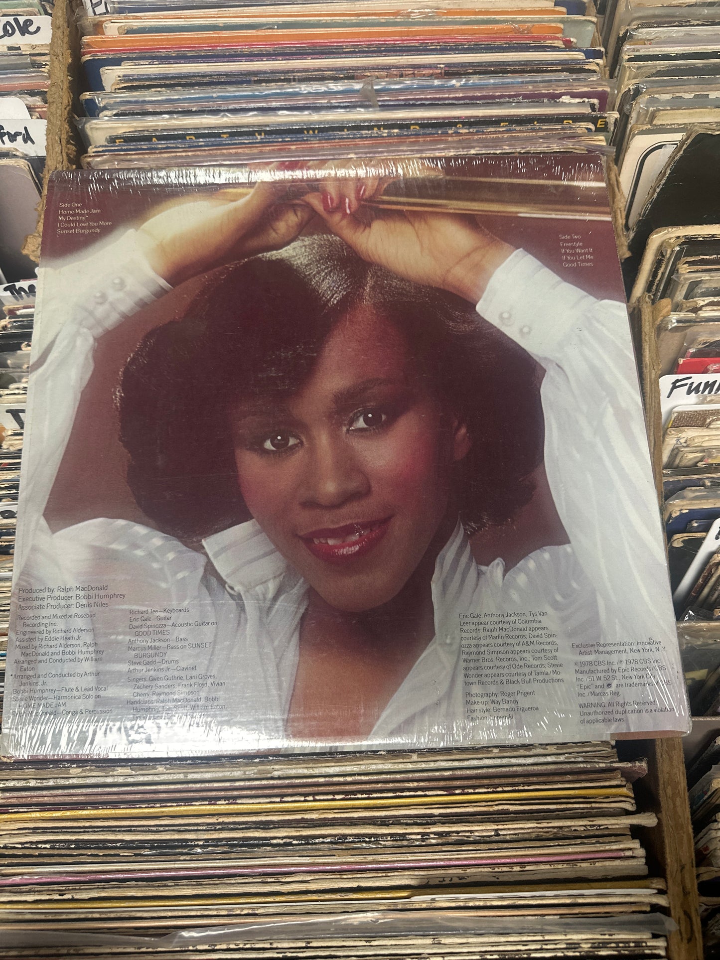 Bobbi Humphrey – Flute-In Vinyl Lp APBL 2308 VG+/VG+