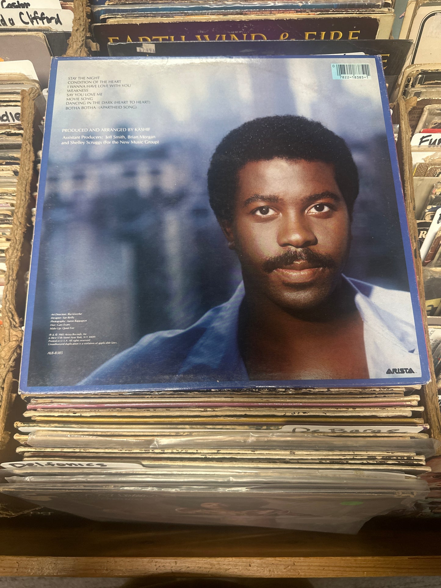Kashif – Condition Of The Heart Vinyl LP AL8-8385 VG+/VG+