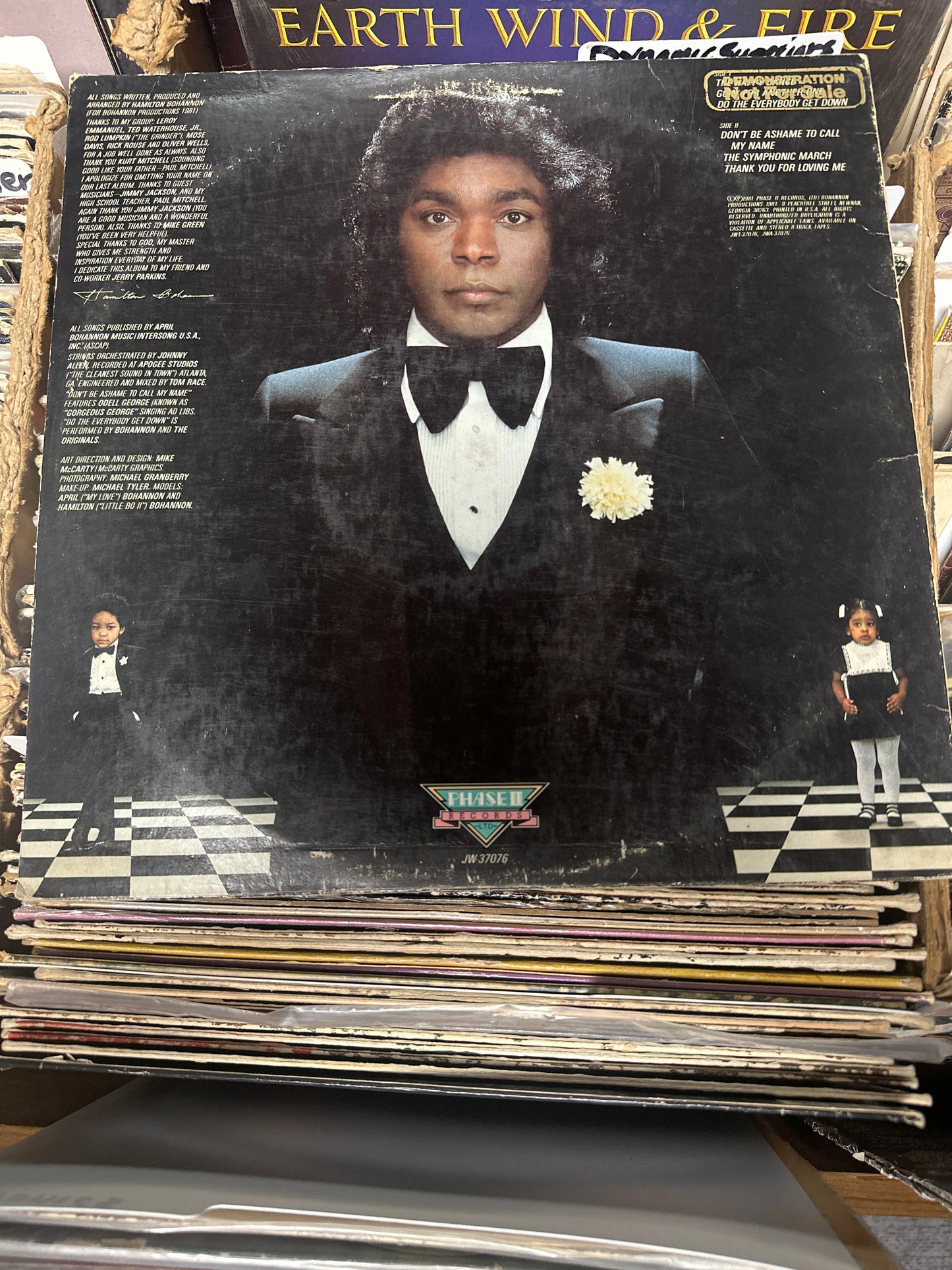 Bohannon – Goin' For Another One Vinyl Lp JW 37076 VG+/VG