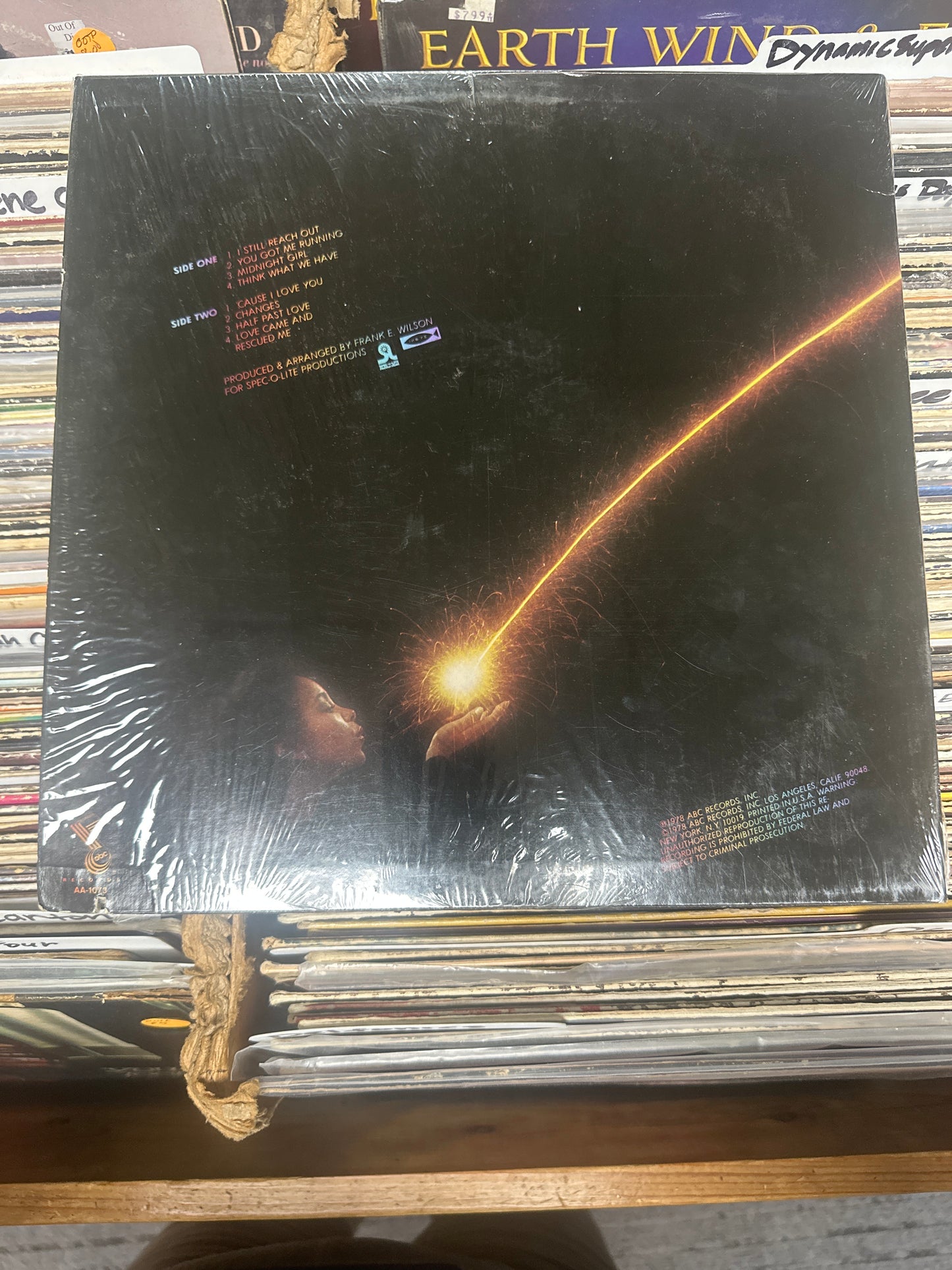 Lenny Williams-Spark Of Love Vinyl LP VG+/VG+