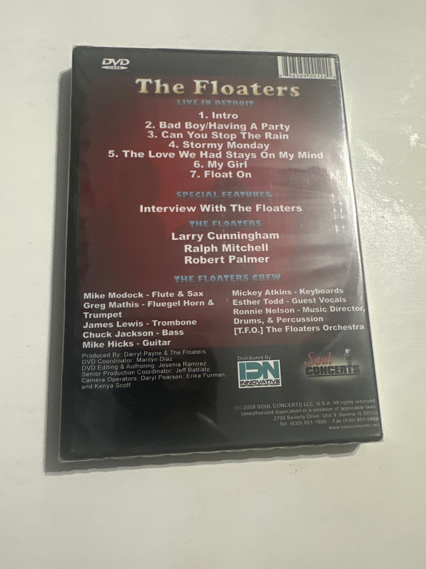 The Floaters-Float On Live In Concert