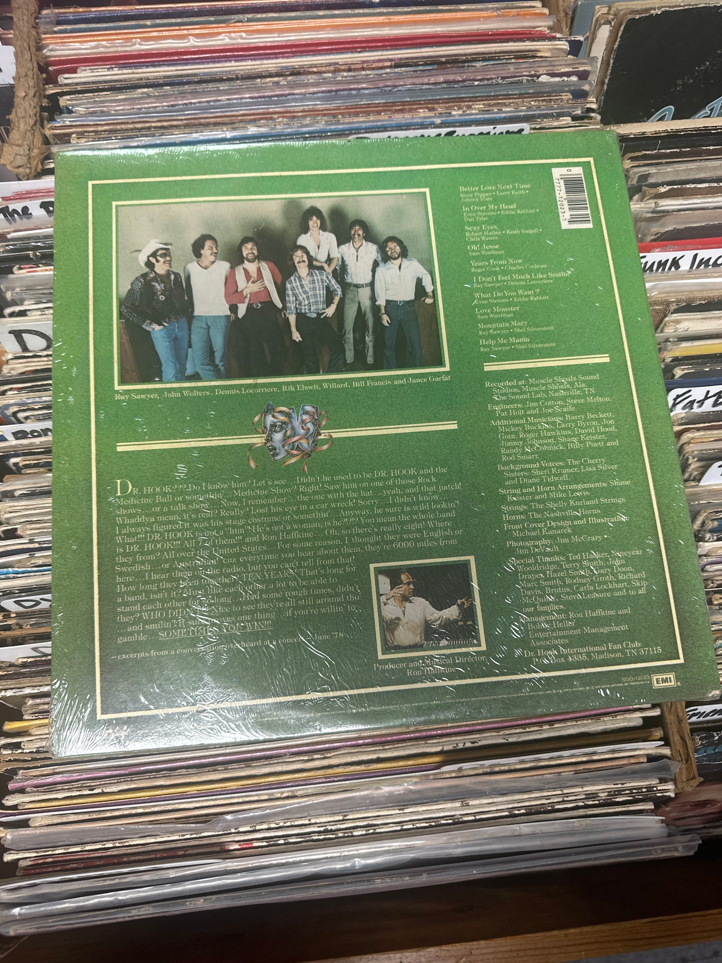 Dr. Hook-Sometimes You Win Vinyl Lp SOO-12023