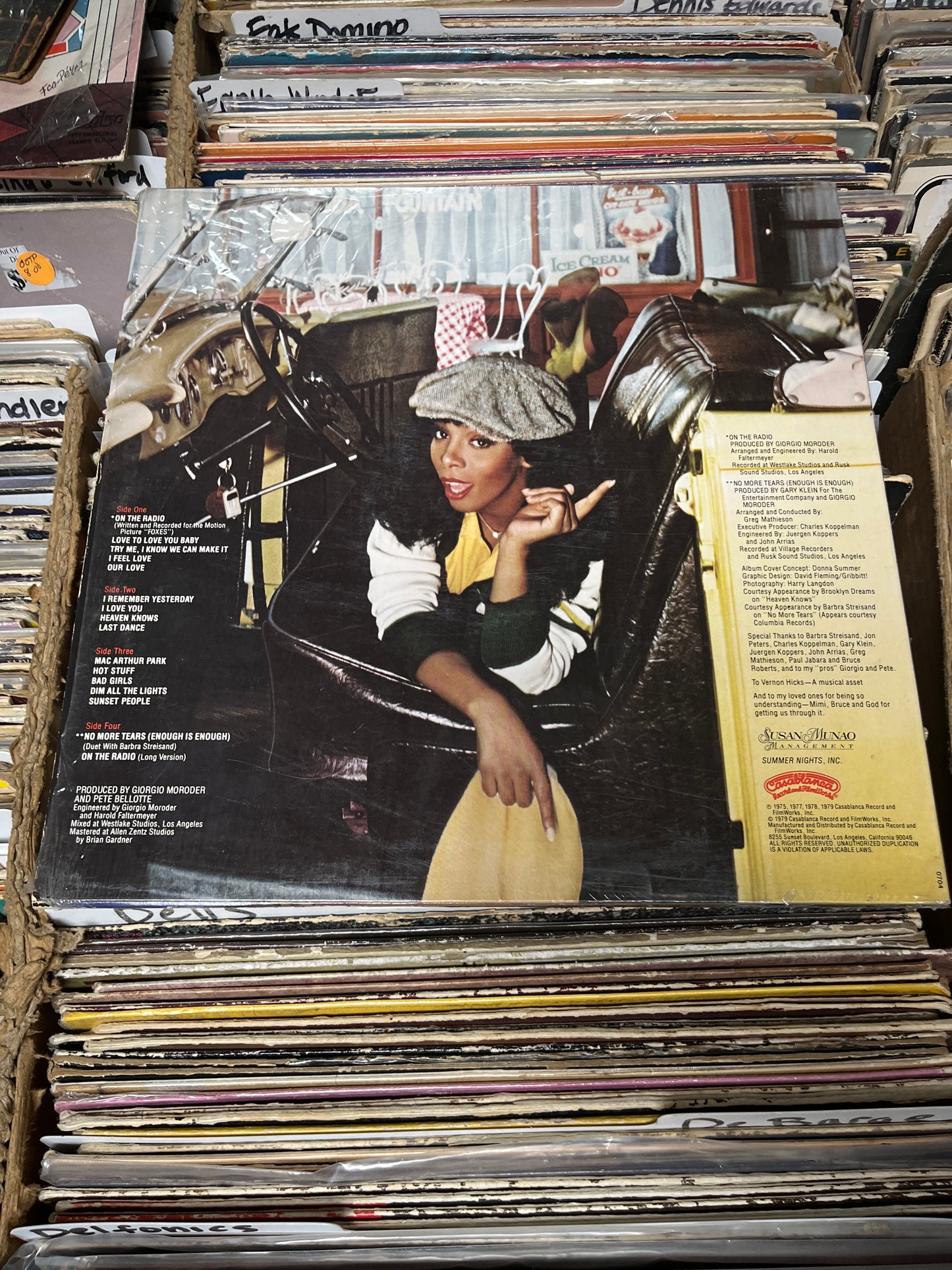 Donna Summer – On The Radio - Greatest Hits Volumes I & II (72) 2XVinyl LP Near Mint/VG+