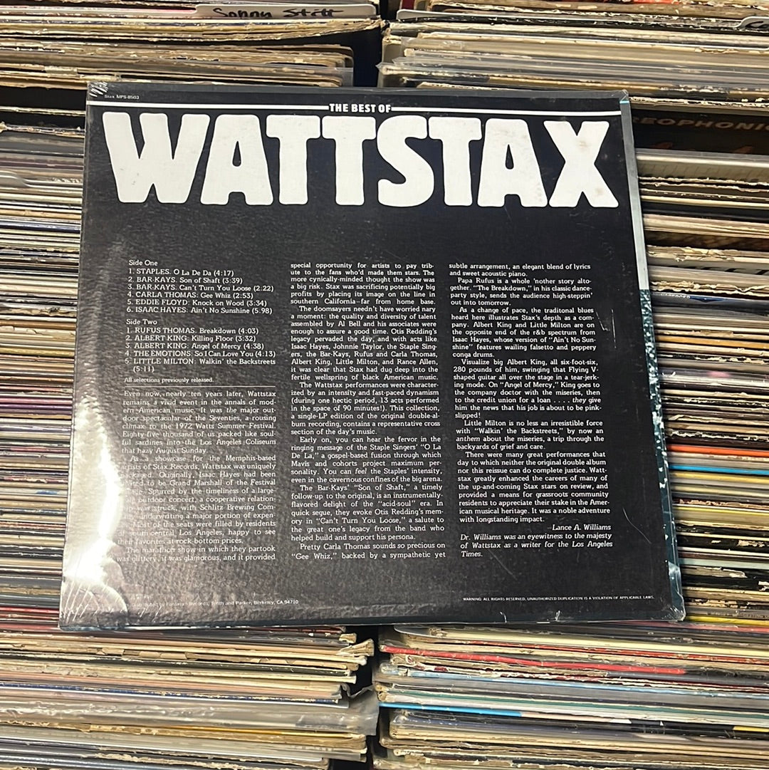 Various – The Best Of Wattstax MPS-8503 Vinyl LP