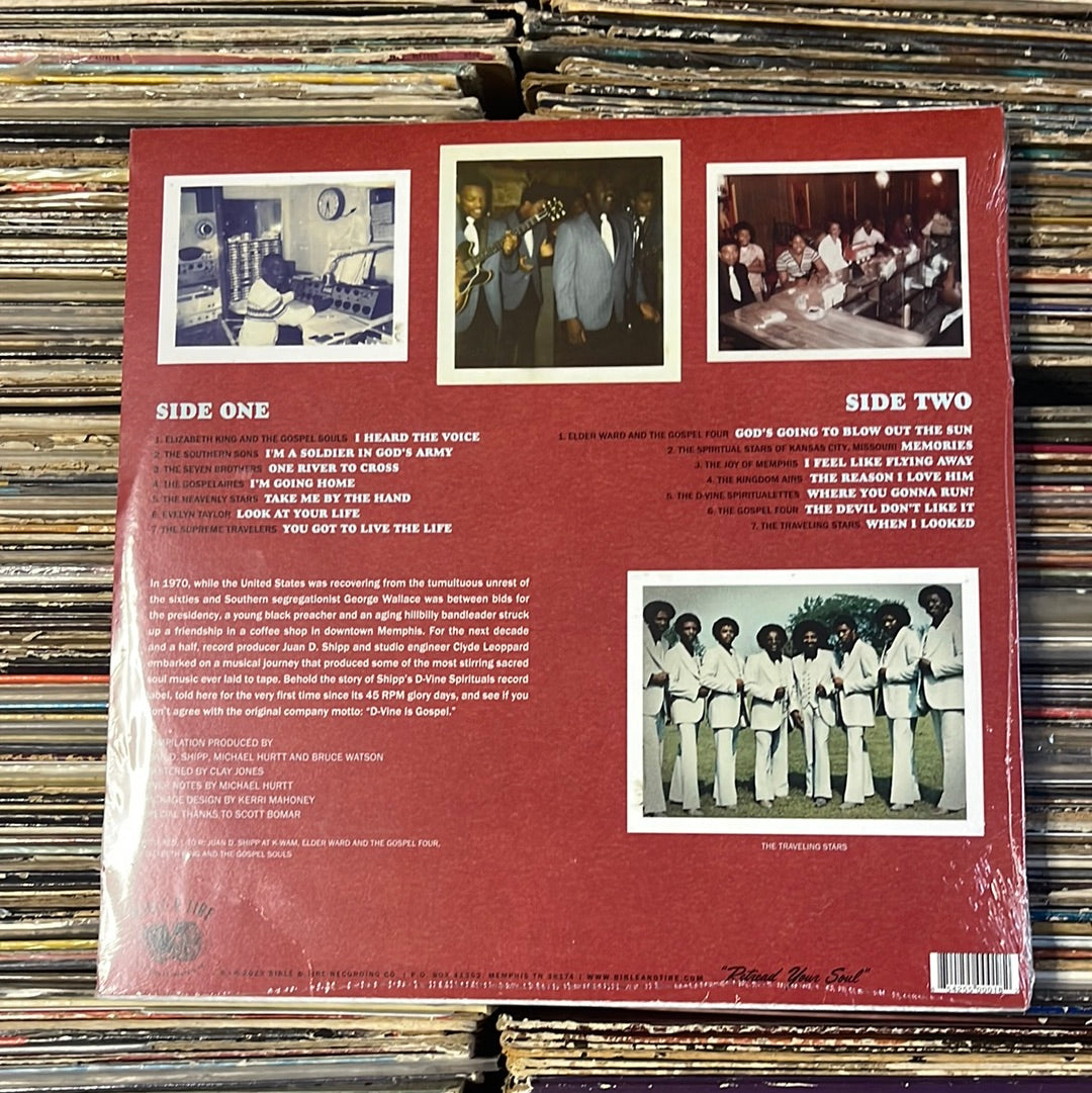 D-Vine Spirituals Sacred Soul Volume One Vinyl Lp