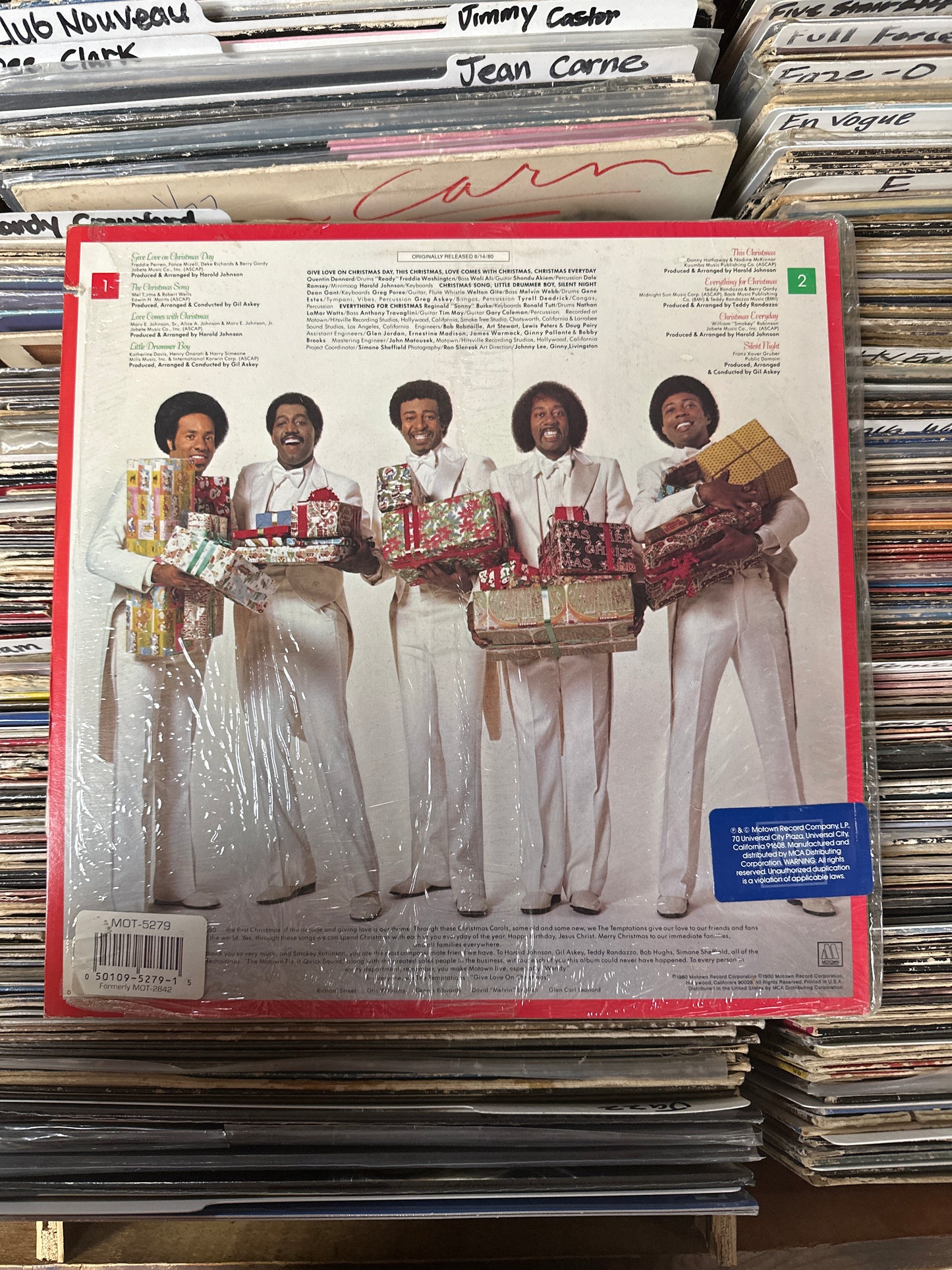 The Temptations – Give Love At Christmas Vinyl LP 2842ML