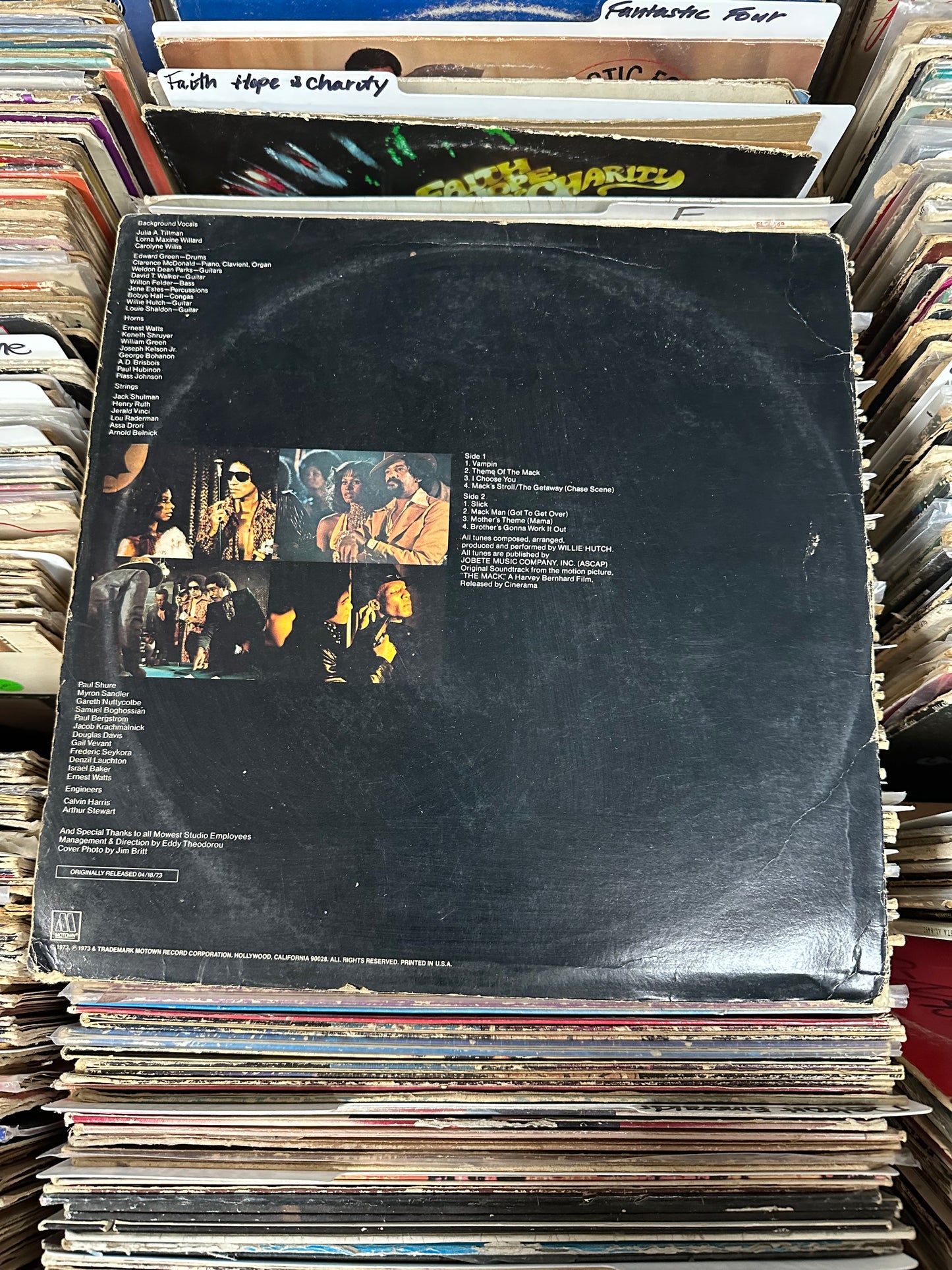 Willie Hutch – The Mack Vinyl LP Reissue 5281 ML VG+/VG