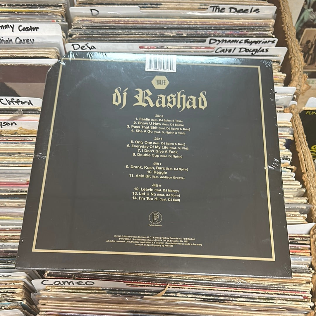 DJ Rashad – Double Cup 2 x Vinyl, LP, Album, Reissue, Repress, 10th Anniversary Edition, Gold