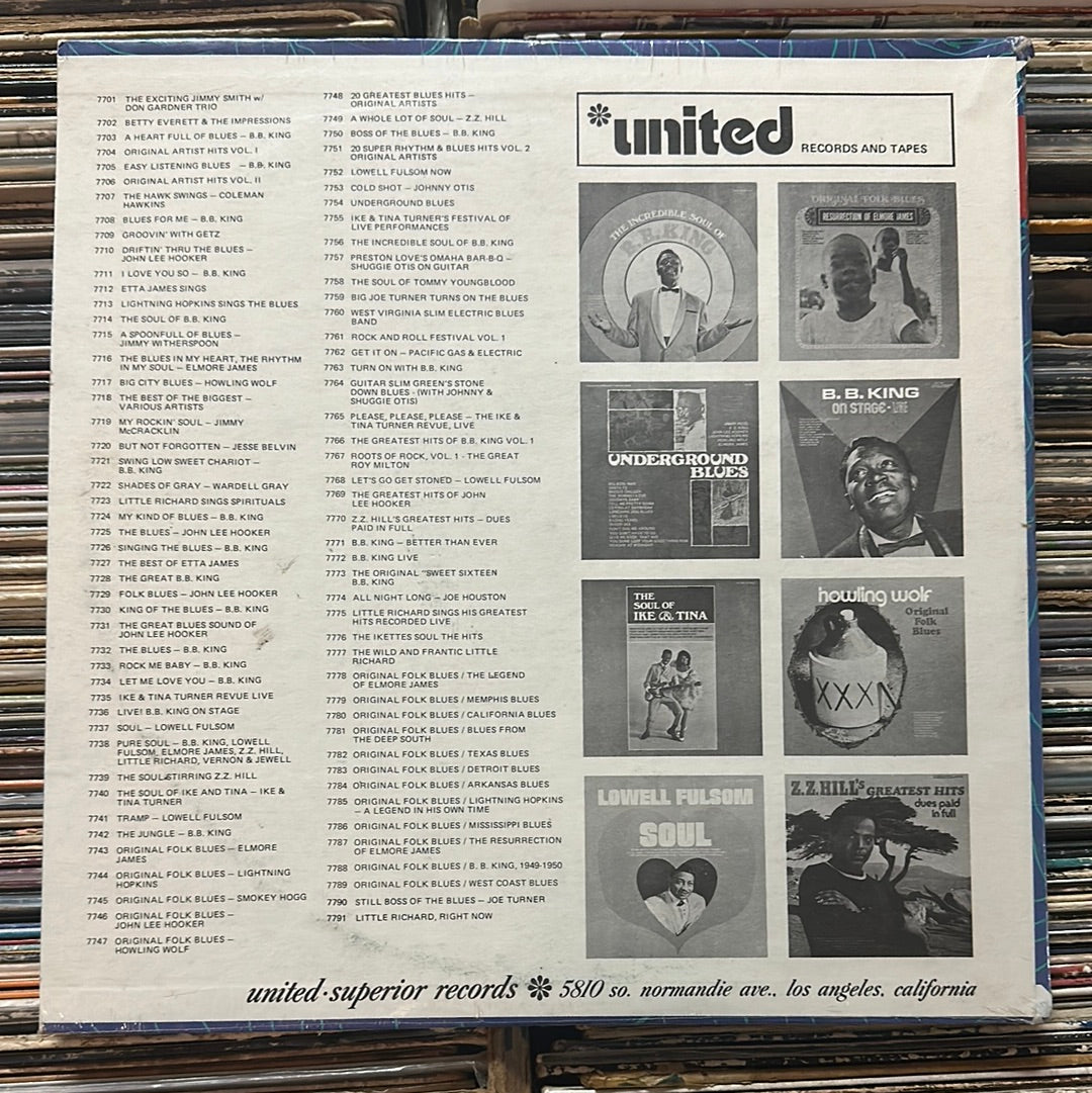 Blues Various – 12 Original Artist Hits Volume Two Vinyl LP