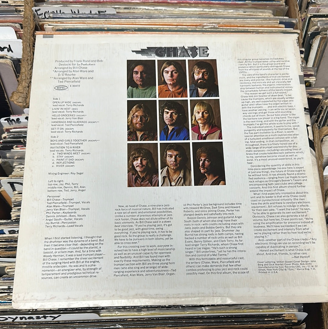 Chase – Chase Vinyl Lp Nearmint/Vg+