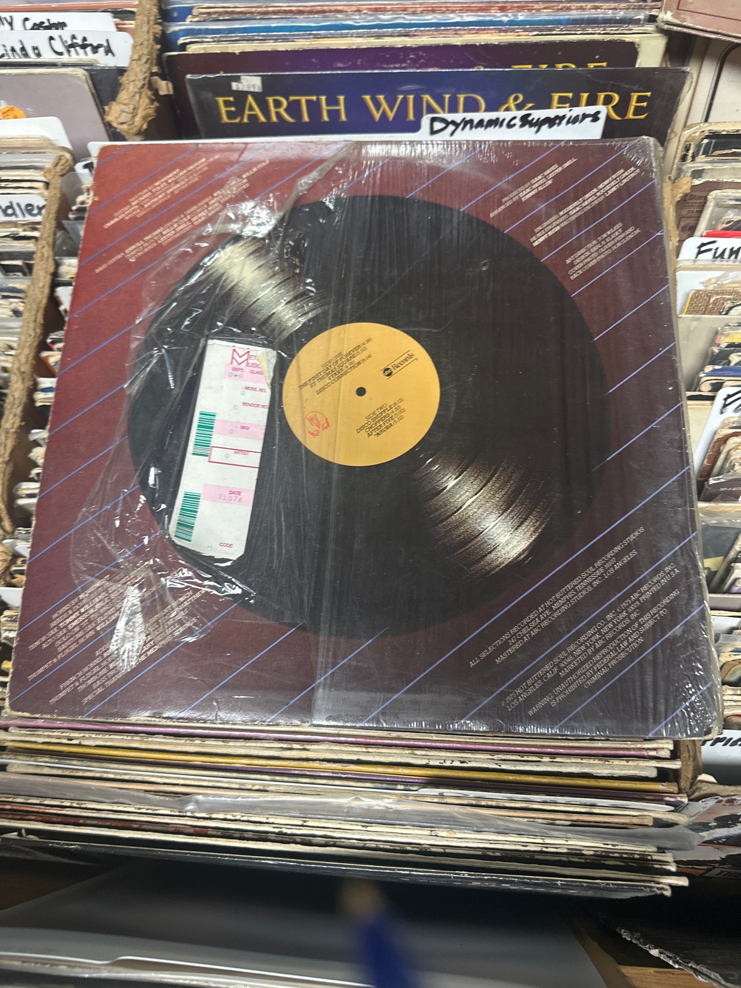 Isaac Hayes Movement – Disco Connection Vinyl Lp ABCD-923 VG+/VG+