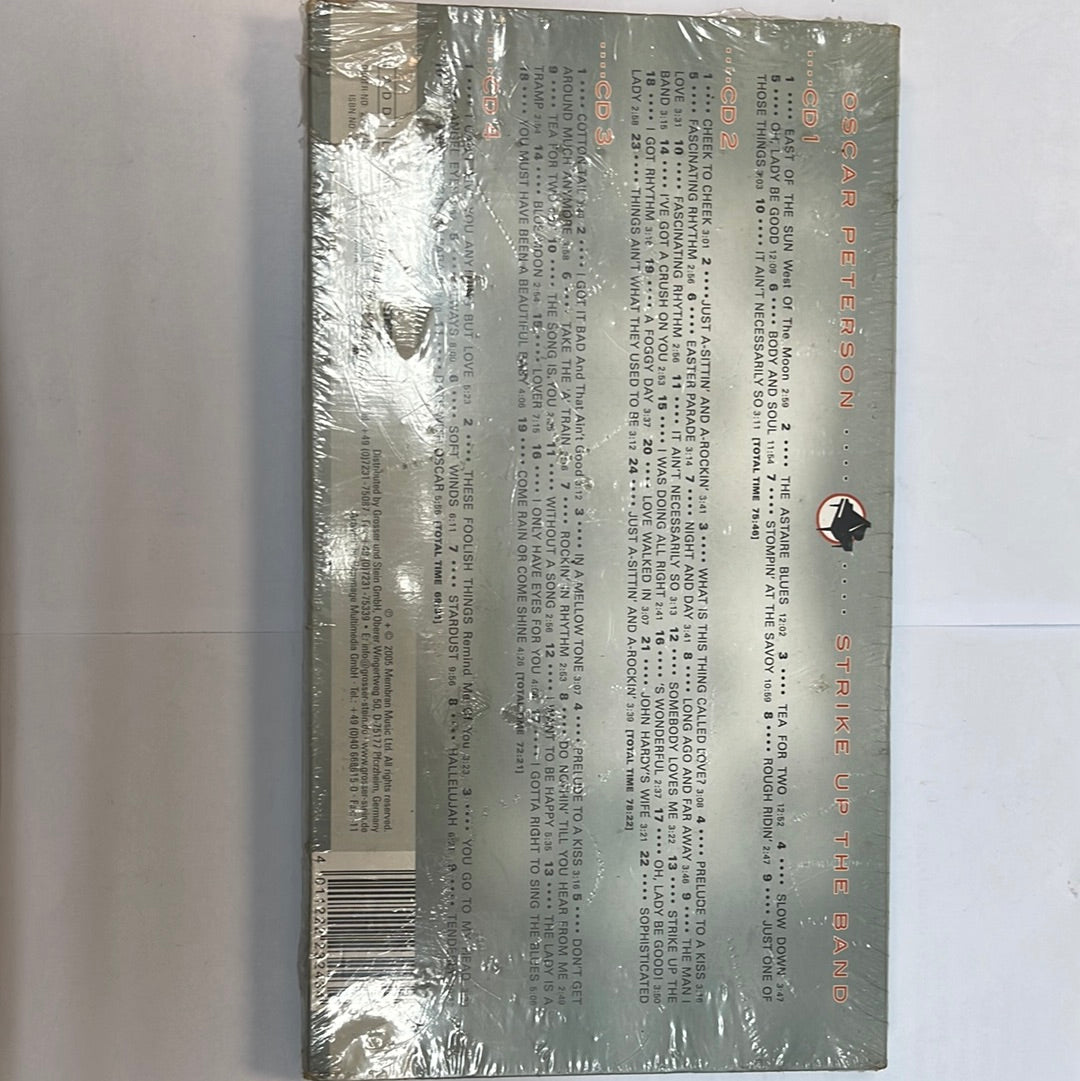 Oscar Peterson – Strike Up The Band 4 × CD Box Set