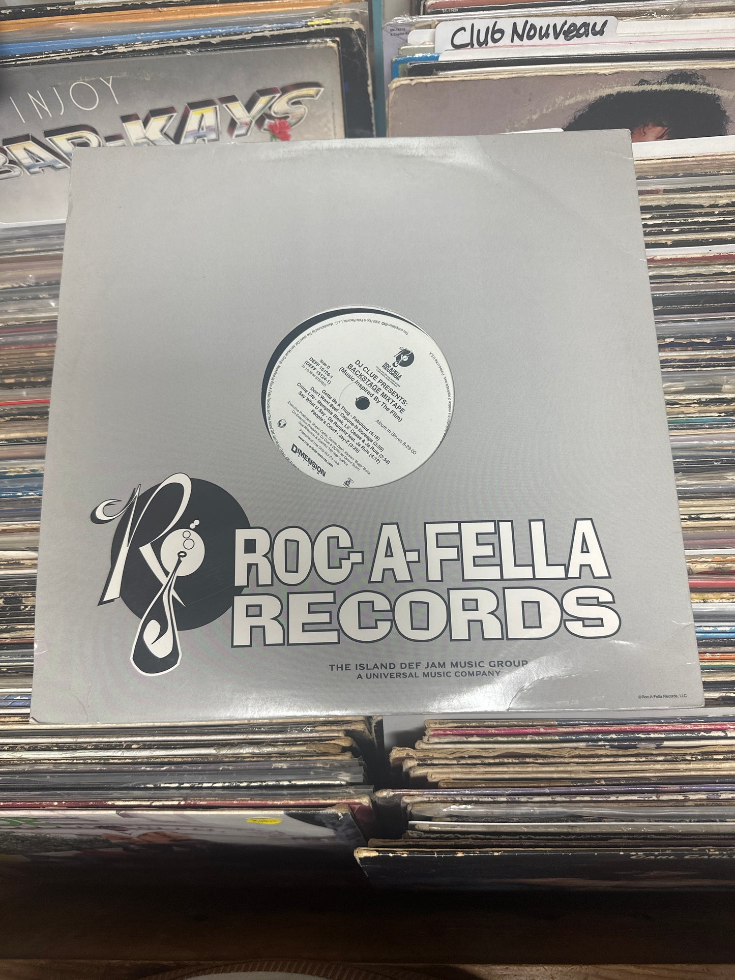 DJ Clue – Presents: Backstage Mixtape (Music Inspired By The Film) 2x Vinyl LP DEFF 15125-1 VG+/VG+