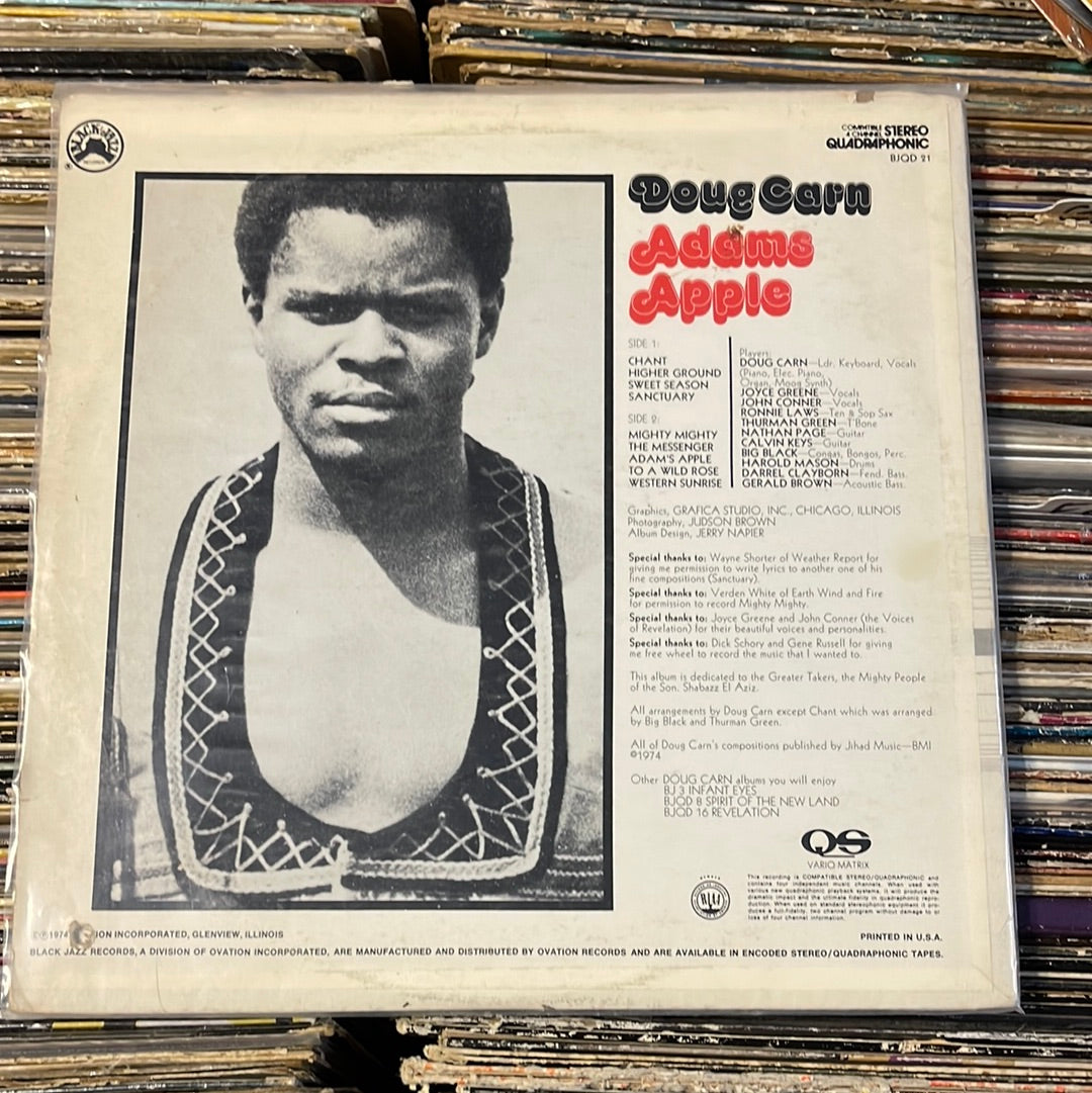 Doug Carn – Adam's Apple BJQD/21 Vinyl LP