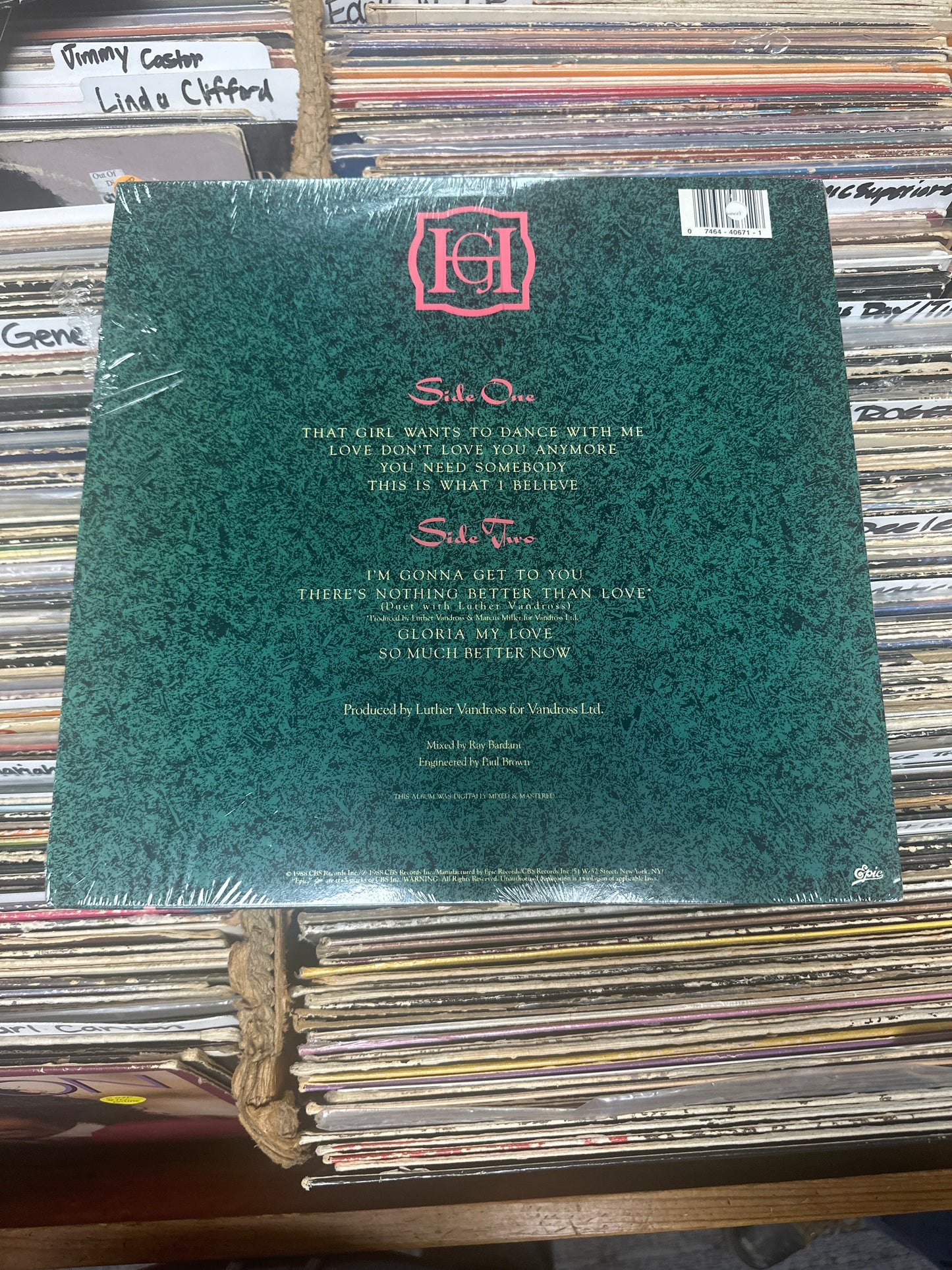 Gregory Hines – Gregory Hines Vinyl LP VG+/VG+