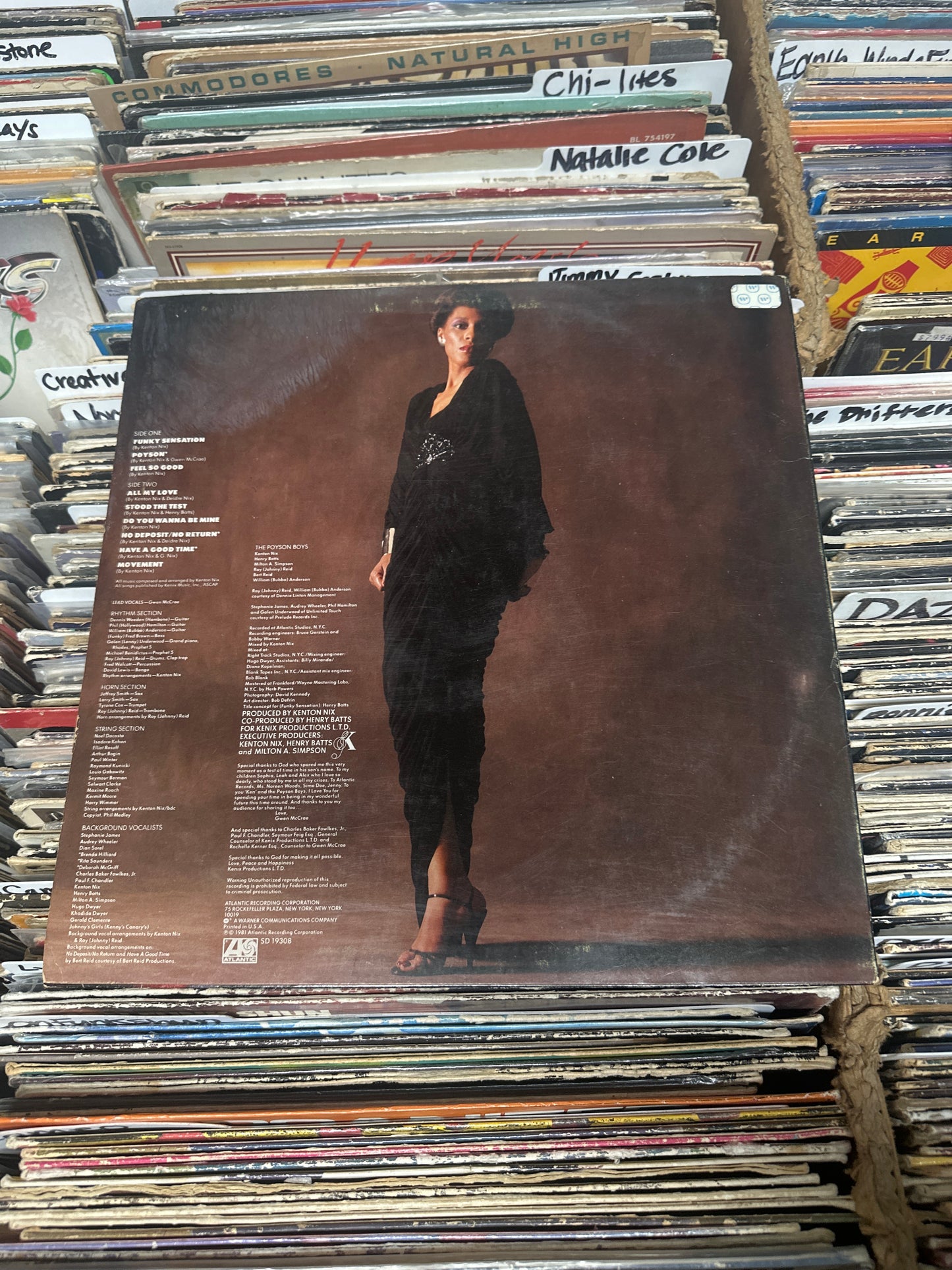 Gwen McCrae – Gwen McCrae Vinyl LP SD 19308 (SP) VG+/VG_