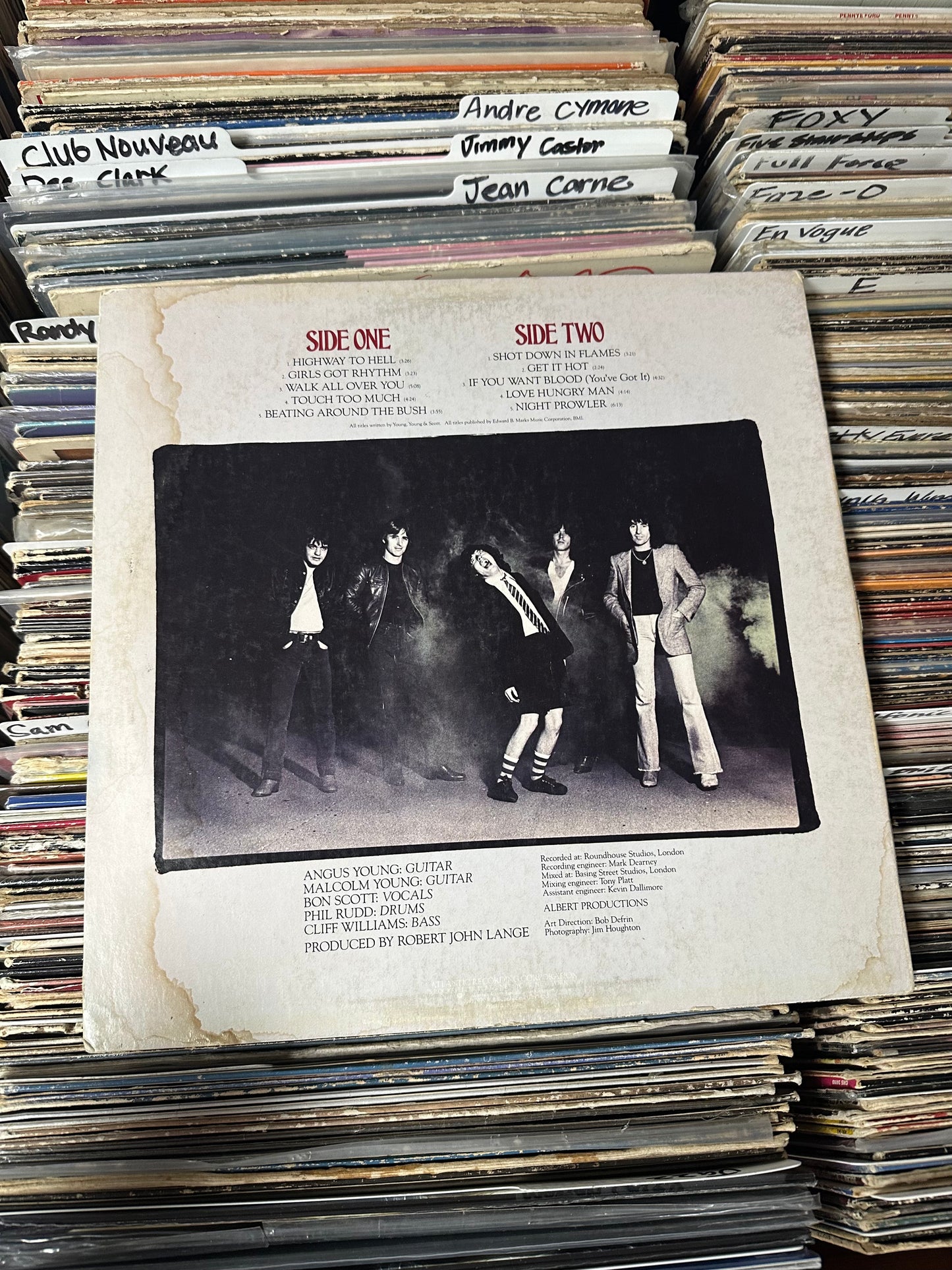 AC/DC-Highway To Hell Vinyl, LP, Reissue, Specialty Press VG+/VG