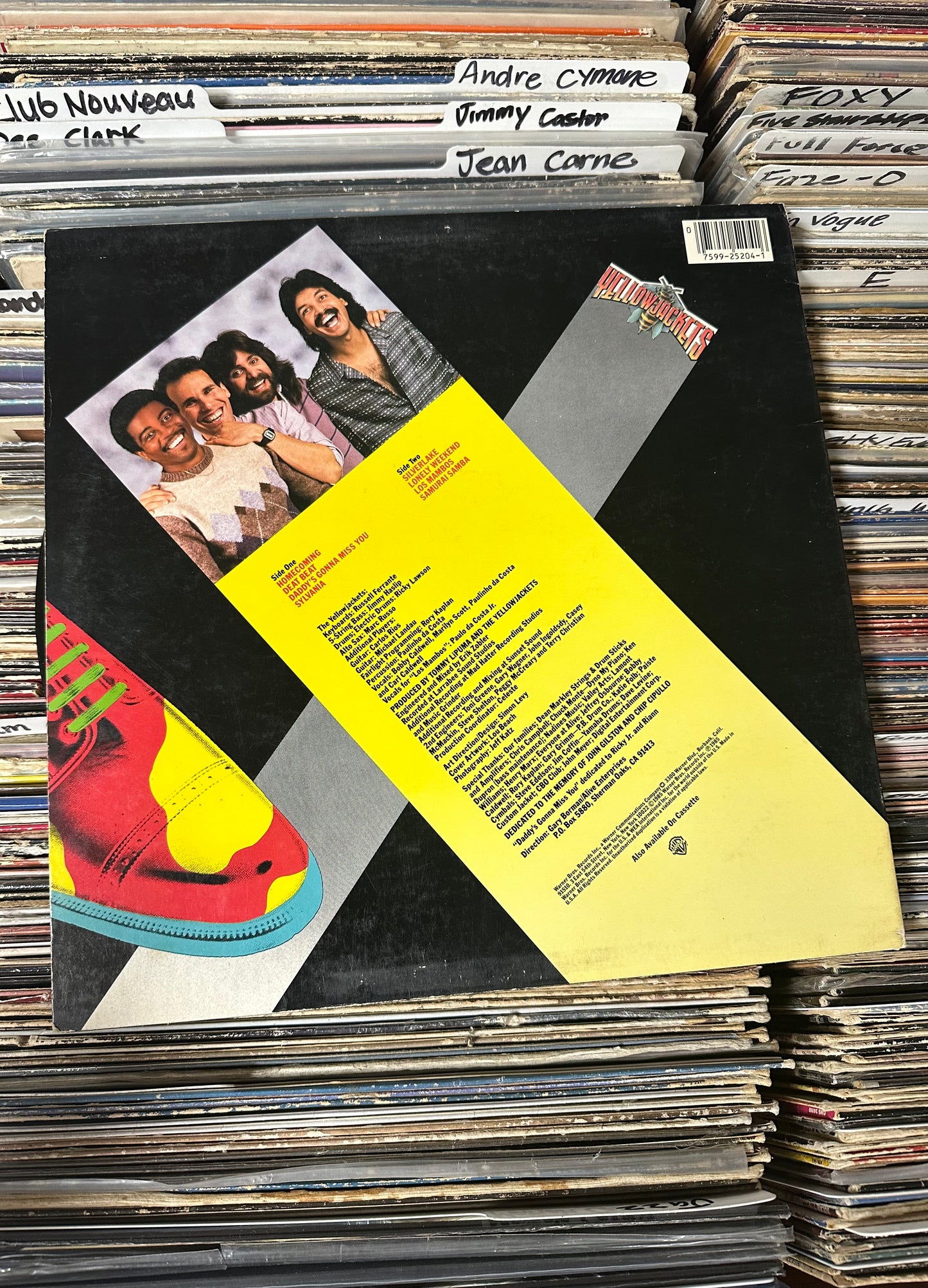 Yellowjackets – Samurai Samba Vinyl LP 1-25204 VG+/VG+