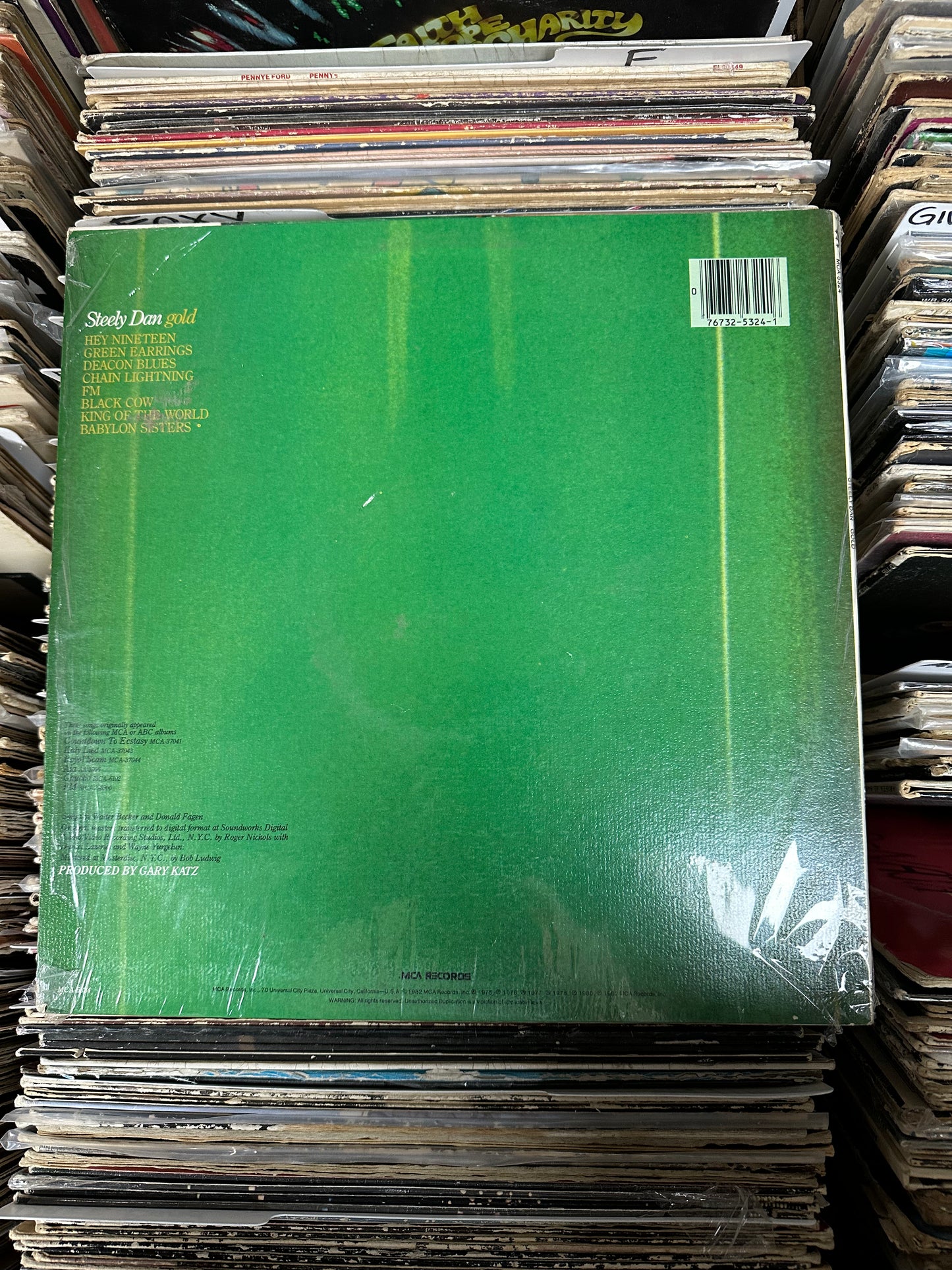 Steely Dan – Gold Vinyl LP, Europadisk Pressing Near Mint/VG+