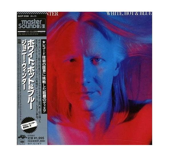 Johnny Winter – White, Hot & Blue CD Mint Condition
