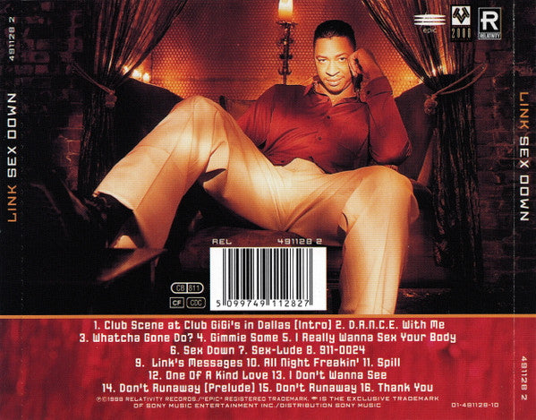 Link – Sex Down CD Mint Condition
