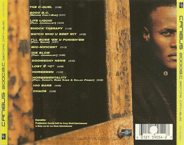 Canibus – 2000 B.C. (Before Can-I-Bus) CD Mint Condition