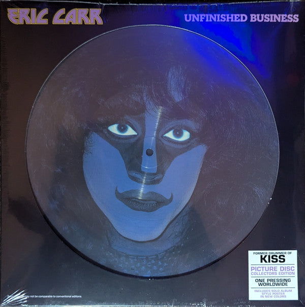 Eric Carr – Unfinished Business Vinyl, LP, Picture Disc