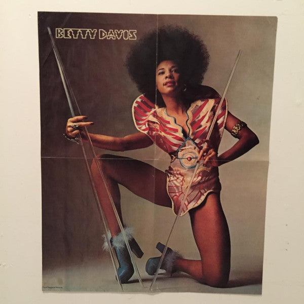 Betty Davis – They Say I'm Different Vinyl LP VG/G Poster Included