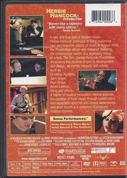 Herbie Hancock – Possibilities DVD+CD