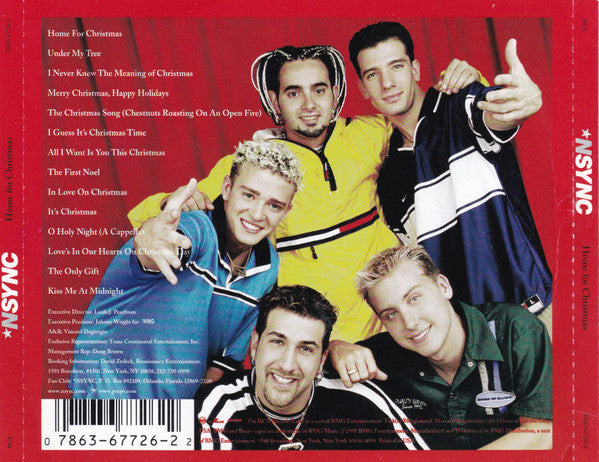 NSYNC – Home For Christmas CD VG+/VG+