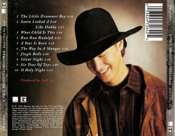 Paul Brandt – A Paul Brandt Christmas - Shall I Play For You ? CD VG+/VG+