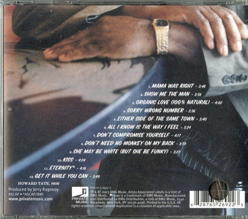 Howard Tate – Rediscovered CD Mint Condition