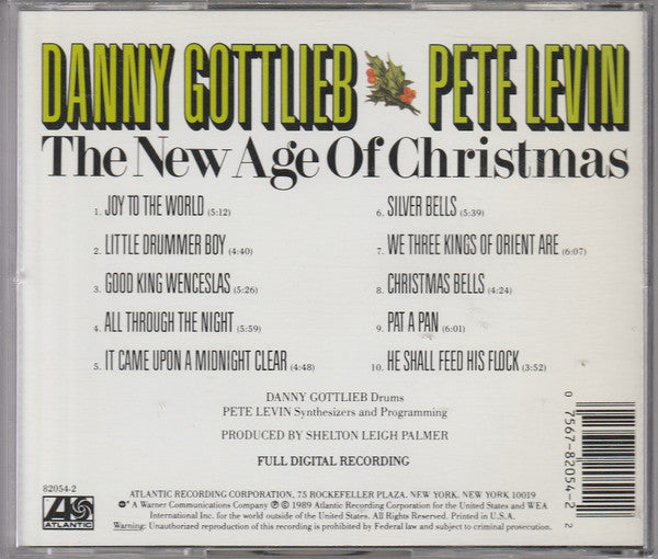 Danny Gottlieb / Pete Levin – The New Age Of Christmas CD VG+/VG+