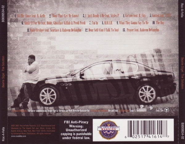 Beanie Sigel – The Solution CD