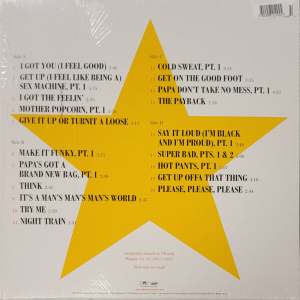 James Brown – 20 All-Time Greatest Hits! 2 × Vinyl, LP, Limited Edition, Red