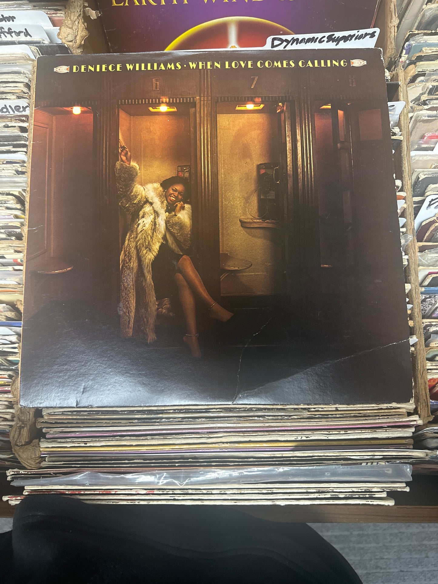 Deniece Williams – When Love Comes Calling Vinyl LP JC 35568 VG+/VG+