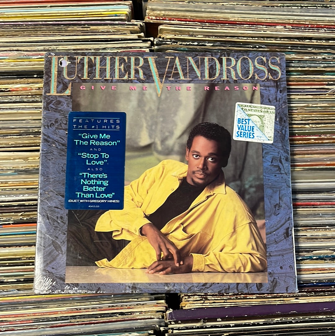 Luther Vandross ‎– Give Me The Reason Vinyl Lp