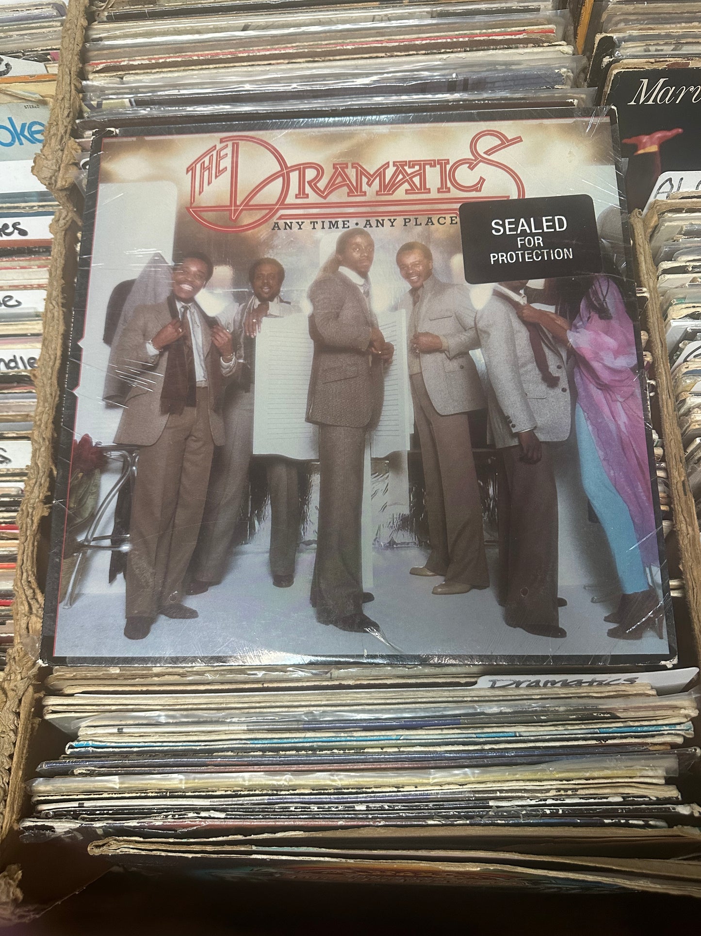 The Dramatics – Any Time • Any Place Vinyl Lp