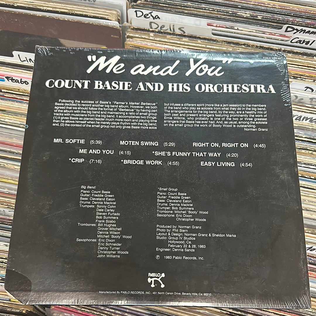 Count Basie And His Orchestra ‎– Me And You Vinyl Lp