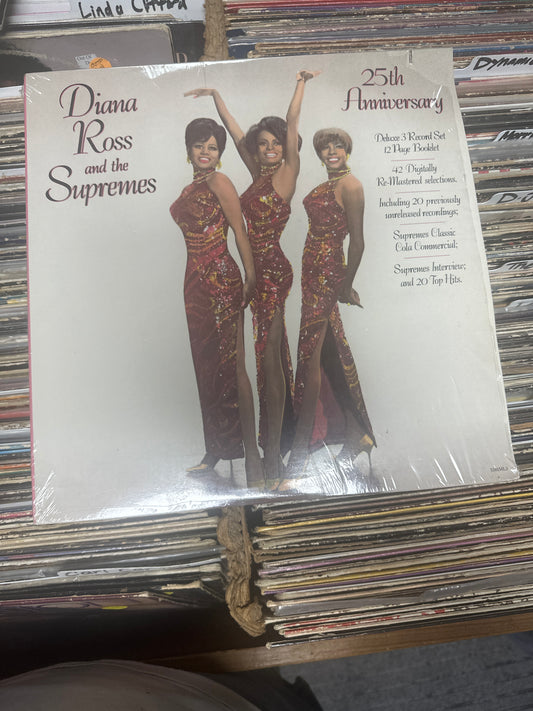 Diana Ross And The Supremes* ‎– 25th Anniversary 3xVinyl LP NearMint/VG+